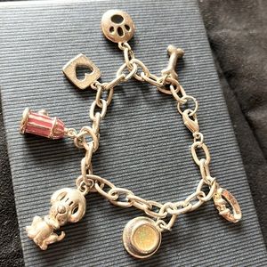 Kids bracelet puppy dog charms